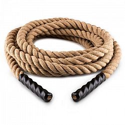 Capital Sports Power Rope, 9m/3,8cm, kyvadlové lano, konope
