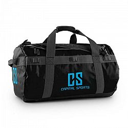 Capital Sports Travel M, cestovná taška, ruksak, 60 l, nepremokavý, čierny
