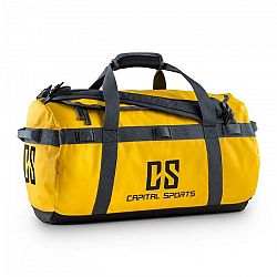 Capital Sports Travel S, 45l, športová taška/ruksak, odpudzujúca vodu, žltá