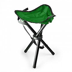 DURAMAXX prenosná kempovacia stolička, rybárska, 500 g, zeleno-čierna