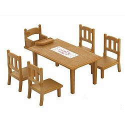 Sylvanian Families Nábytok - jedálenský stôl so stoličkami
