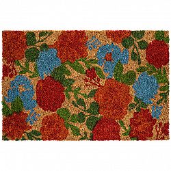 Trade Concept Kokosová rohožka Kvetiny farebná, 40 x 60 cm